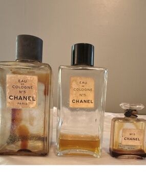 Collectable Vintage Chanel No. 5 Bottles